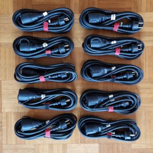 Schuko Gummi Verlängerung 5m